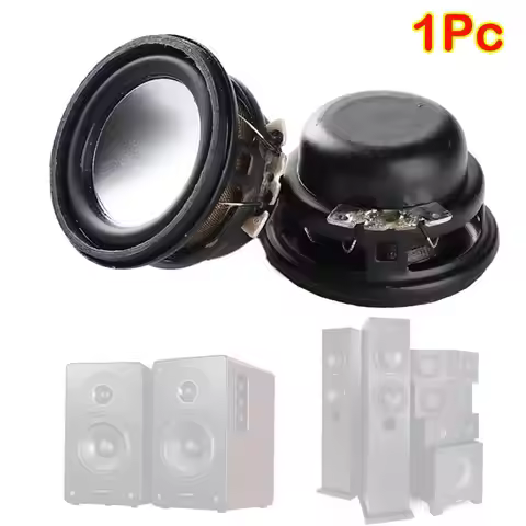 Portable Mini Audio Speakers 4 Ohm 3W Bass 27MM Audio Woofer Speakers Round Multimedia Sound Speaker
