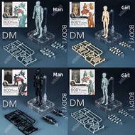 Mannequin SHF Figures Body Chan SHFiguarts Body Kun Black Orange Color Ver PVC Action Figure Collect