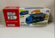 Pocket Tomica Big Series Convoy Blue Version 紅色貨櫃車 Takara Tomy 全新