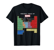 Ultimate Periodic Table Of Elements Graphic Short Sleeve T-Shirt, Black, Small