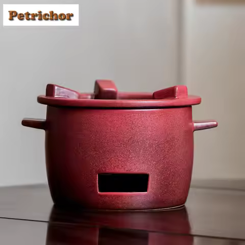 Hawthorn Red Tea Warmer Holder Alcohol Burner Stove Kettle Stand Baked Milk Jar Carbon Furnace Drink