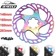 IIIPRO Bicycle Rotor Floating disc 140/160/180/203mm ultralight MTB rotor road bike brake pads