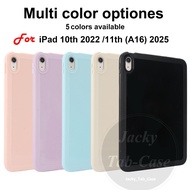 For Apple iPad 11-inch (A16) 11th Gen A3355 A3356 iP10 10th A2757 A2777 A2696 Soft Silicone Case Sho