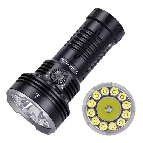Sofirn IF30 Outdoor Powerful 12000lm High Quality EDC Torch Super Bright Long Distance 32650 Recharg