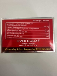 Liver Gold F - Silymarin + B Complex (60 capsules)