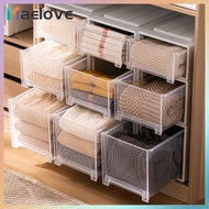 Drawer Wardrobe Storage Box Plastic Storage Bins Organizer Cabinet Household Drawer Cabinet Simple S