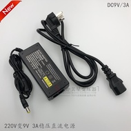 9V 3A Electric Guitar Effect Power Adapter DC9V3A External Voltage Regulator Charger Transformer 9V 