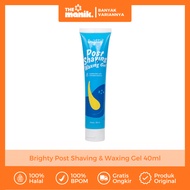 Brighty Post Shaving & Waxing Gel 40ml BPOM Hair Growth Inhibitor