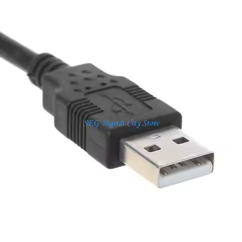 U75B USB A Plug To Mini B 5 pin 1m Data Cable Power USB 90 Degree Wire