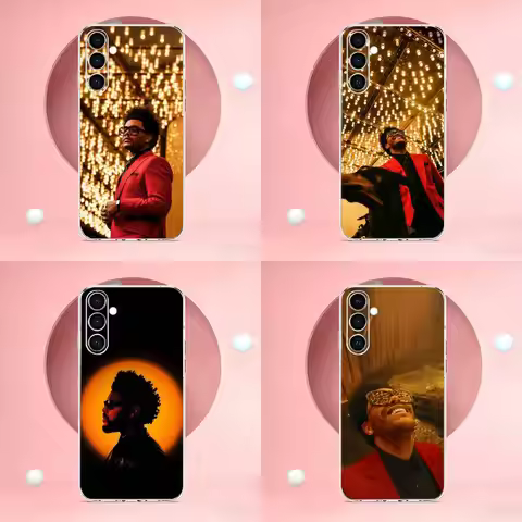 Popular singers T-The Weeknd Phone Case For Samsung Transparent Soft TPU Case A73,A72,A71,A70,A53,A5