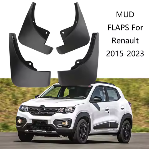4Pcs for Renault Kwid E-Tech Dacia Spring eletric City K-ZE IKCO K112 climber Splash Guards mudguard
