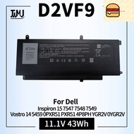 D2VF9 Laptop Dell Inspiron 15 7547 7548 7549 Vostro 14 5459 0 PXR51 PXR51 4P8PH YGR2V 0YGR2V Li-ion