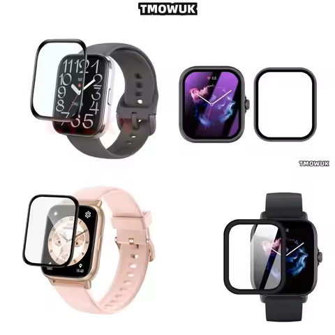 Waterproof Film For Amazfit BIP 3 5 6 U Pro Active Unity GTS 2E 2 3 4 MINI, Splash Resistance.