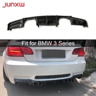 Carbon Fiber Rear Lip Diffuser Spoiler for BMW E92 M3 Coupe E93 M3 Convertible 2009 - 2012 Car Bumpe