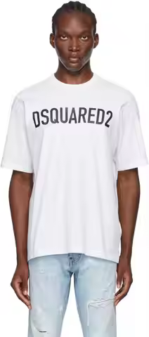 Dsquared2 | White Loose Fit T-Shirt