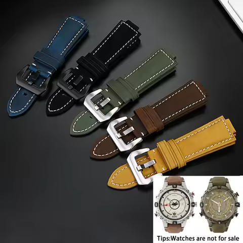 Watch Bands for Timex Applicable To Timex Tide Compass T2n720 T2n721 T2n739 T45601 T2p141 Series Men