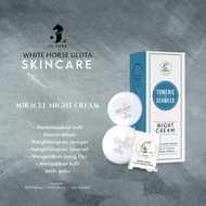 NIGHT CREAM WHITE HORSE GLUTA VIRAL + FREEGIFT