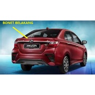 PERODUA BEZZA BONNET 2016-2024 REAR BONET- TERPAKAI