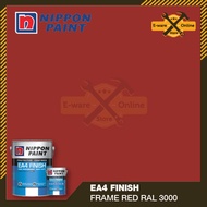 Nippon Paint EA4 Epoxy Floor Paint Finish HB c/w Hardener (0.8+0.2Litre) Cat Epoxy Paint Expoxy Pain