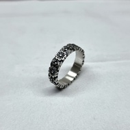 Men's Casual Flower Ring Authentic 925 Silver Cp.40