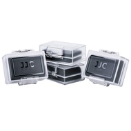4-Pack JJC Compatible Camera Battery Case for Canon LP-E6N LP-E8 LP-E12 LP-E17 for Nikon EN-EL15 EN-