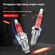 2PCS Motorcycle Engine D8TC A7TC Three-Claw Spark Plug 150 Good Packaging Motorcycle Accessories