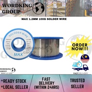 MAX 1.2MM 100G SOLDER WIRE (MAX-1.2)