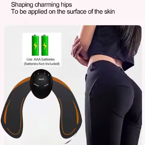 Battery Version/A Battery Pack Hip Patch Massager, Hip Trainer Massager, Body Massager