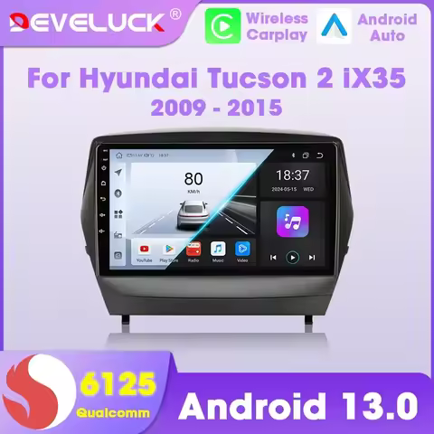 2 Din Car Radio Android Auto Carplay For Hyundai Tucson 2 LM ix35 2009-2015 Intelligent Systems Ster