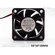 R RUNDA RS5020B24VH-A 24V 0.12 A 5020 Power Chassis Inverter Welding Machine Fan