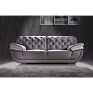 Set Of 3 Sofa Living Room Leather Sofa Set