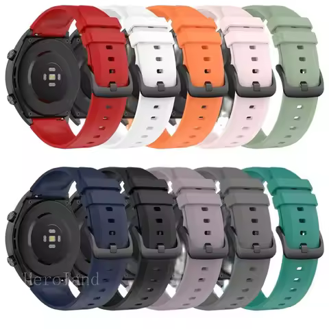 Silicone Strap For Xiaomi Watch S1 Smart Watch Bracelets For Xiaomi Watch Color/watch GT2 46MM/mibro
