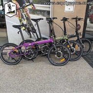 CAMP Folding Bicycle X ASIX (406) 10 Speed Shimano Tiagra Basikal Lipat