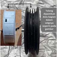 Baby Stroller Wheel Rubber Tire Rim Diameter 10.5cm Width 2.8cm WHEELER