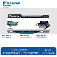 (bestseller) ac daikin 1/2 pk - 3/4 pk- 1 pk - 1.5 pk - 2 pk 2.5pk