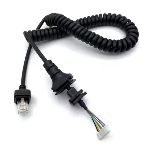 8Pin HM152 Mic Microphone Cable For ICOM IC-2820H IC2825E IC2200 IC3600 F221