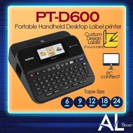 Brother P-Touch PT-D610BT Portable Handheld Label Maker Printer Barcode Machine PC Connection d210 d