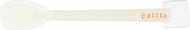 Kateki Shoji PT-0103 PTYGRACE Silicone Spoon, 6.3 inches (16 cm), Spatula Shape, Small, White, Made 