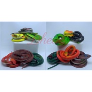 75 cm rubber toy snake cobra snake toy