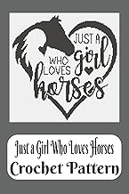 Just a Girl Who Loves Horses Crochet Pattern (C2C Crochet Patterns)