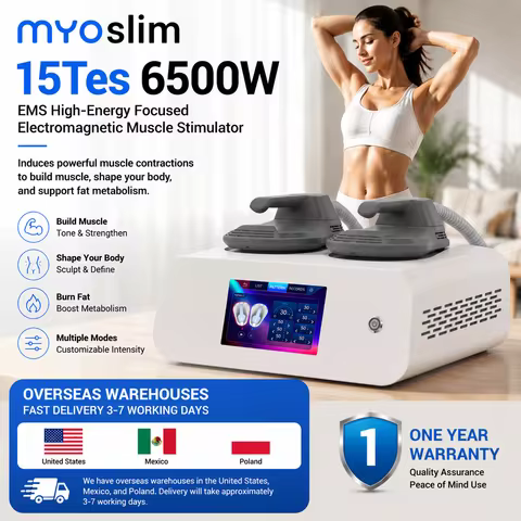 Home Fitness Equipment EMS Body Sculpting Machine Muscle Building Device for Weight Loss Training MY