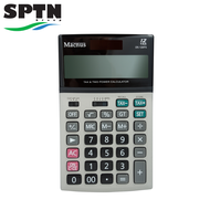 เครื่องคิดเลข 12หลัก *หน้าจอปรับเอียงได้* ยี่ห้อ MACNUS รุ่น DS-120TS BLACK Electronic Calculator สิ