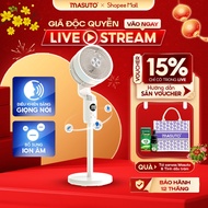 Masuto Smart AI Electric Tree Fan Voice Control Negative Ion Generator Air Circulation Tree Fan