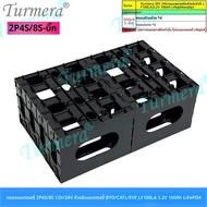 โครงแบตเตอรี่ 12/24V สำหรับเซลล์ CATL EVE 280Ah 304Ah 320Ah 105Ah 100Ah Lifepo4 วัสดุ ABS PC ทนไฟ พ
