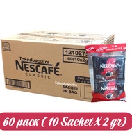 Nescafe Classic Sachet Bag 2 Gr (60 Pack X 10 Sachets) Nescafe Classic/ Nescafe Classic Sachet Coffe