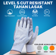 (ORIGINAL) Ansell EDGE 48-706 Cut Resistance Glove Level A3 Safety Glove Anti Cut Glove