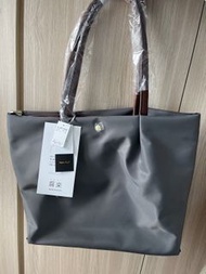 LEGATO LARGO 全日本防水尼龍側揹袋 灰色 logon返工袋肩樂系列 Legato Largo Tote Bag office bag water repellent 日本代購 現貨