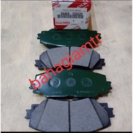 Sienta front brake pad toyota sienta front brake pad 1set