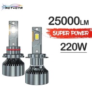 ACTVTCA H7 220W Led Headlight 6000K H1 H4 H8 H11 Led Bulb Fog Light 9012 Hir2 9005 HB3 9006 HB4 Auto