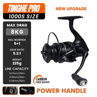 รอก Seahunter TINGHE PRO Spinning Reel 6+1BB ลากสูงสุด 20KG 5.2:1 screw in power handle รอกสปินนิ่ง